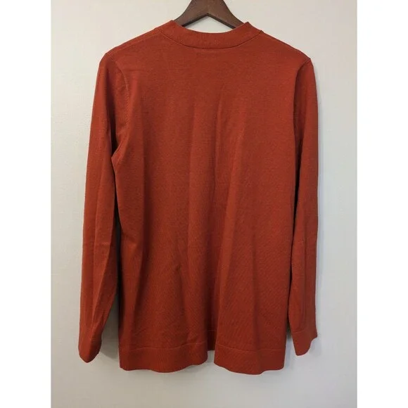 Pendleton Womens Silk Colby Cardigan Button Front Pockets Mid Weight Large NWOT - Picture 5 of 9